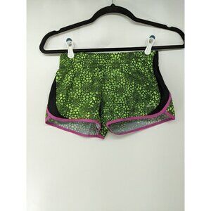 Nike Green and Pink Athletic Shorts